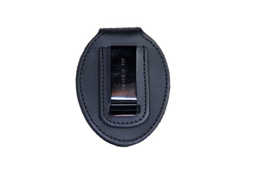 Miami Dade Schools Police Department Pocket Chain Recessed Badge Holder With Belt Clip (716pc)